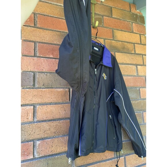 Vintage Lakers Jacket Retro 90’s Full Zip Windbreaker NBA Y2K | Size Large - Picture 3 of 16
